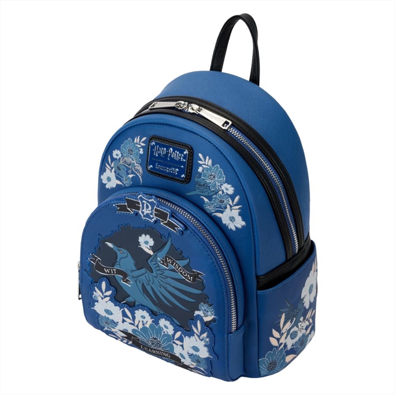 Loungefly Harry Potter - Ravenclaw House Floral Tattoo Mini Backpack/Product Detail/Bags