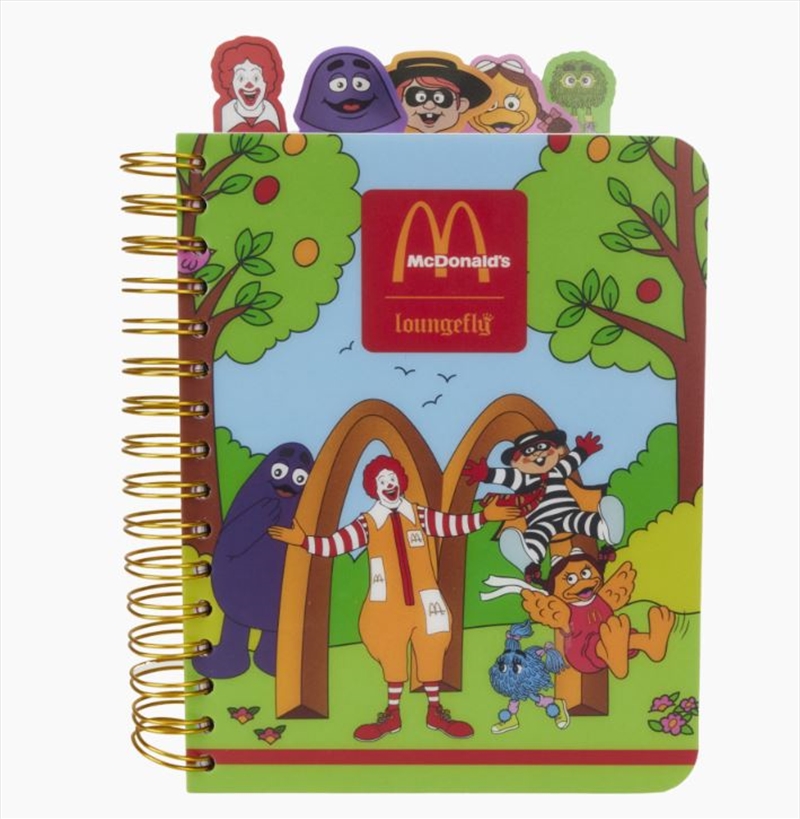 Loungefly McDonalds - McDonalds Gang Tab Notebook/Product Detail/Notebooks & Journals