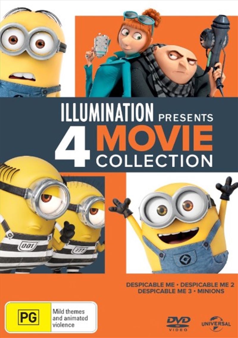 Despicable Me 4 Pack DVD/Product Detail/Animated