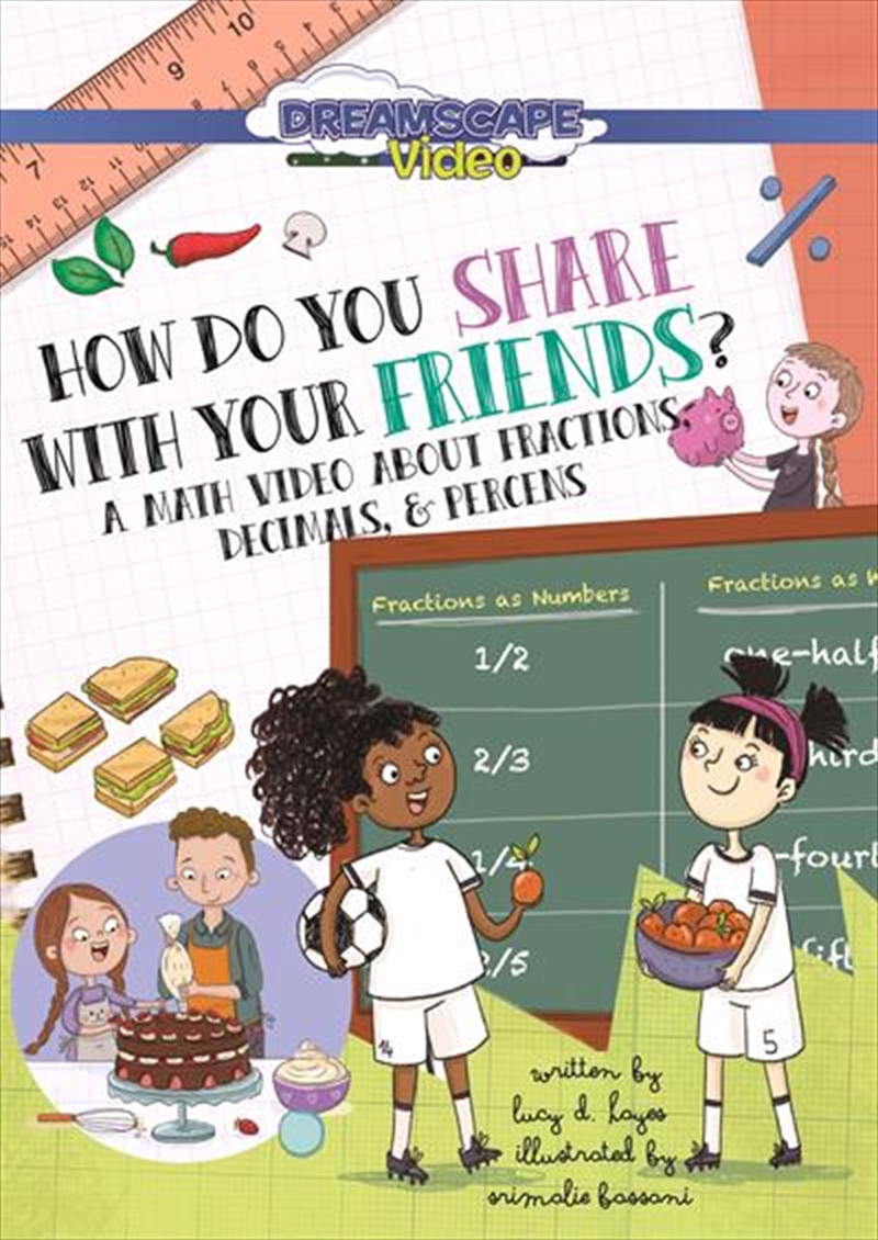 How Do You Share With Your Friends?: A Film About Fractions, Decimals, And Percentages (REGION 1)/Product Detail/Documentary