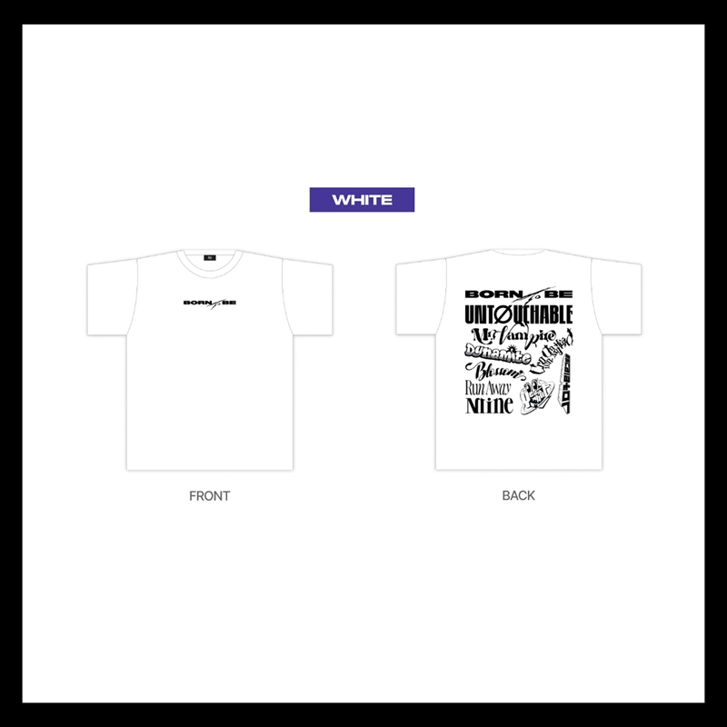 Itzy - 2Nd World Tour Born To Be In Seoul Itzy T-Shirt (White)/Product Detail/World