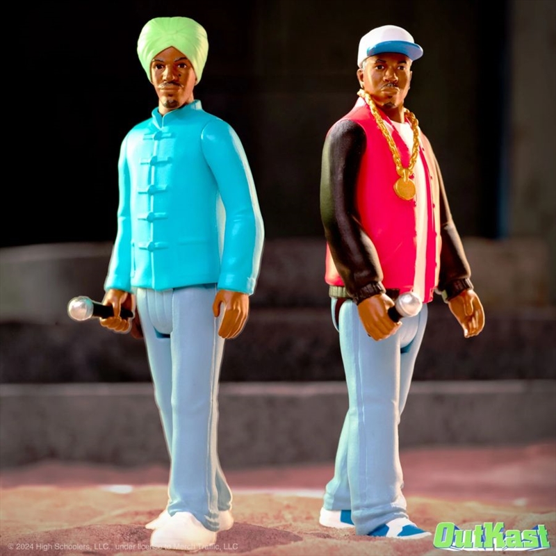 Outkast - OutKast ATLiens ReAction 3.75 Figure 2-Pack/Product Detail/Figurines