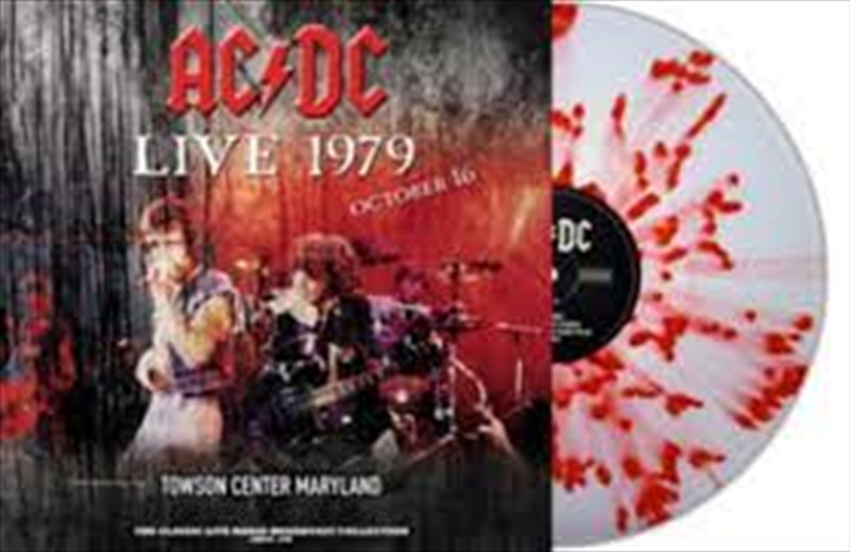 Live 1979 At Towson Center (Clear/Red Splatter Vinyl)/Product Detail/Hard Rock