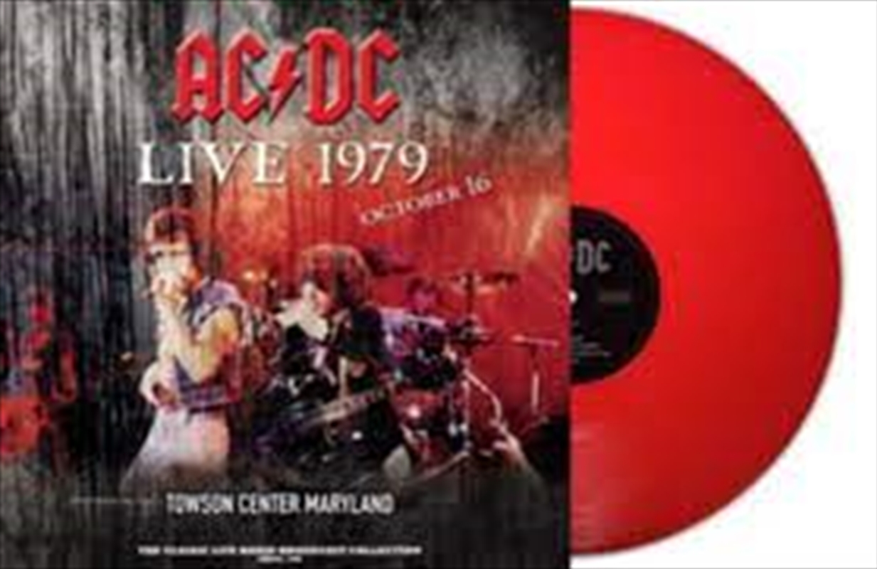 Live 1979 At Towson Center (Red Vinyl)/Product Detail/Hard Rock