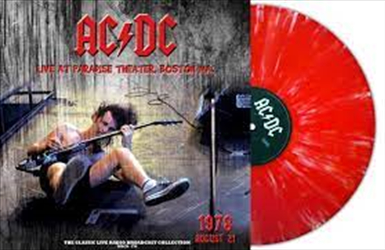 Live At Paradise Theater. Boston 1978 (Splatter Vinyl)/Product Detail/Hard Rock