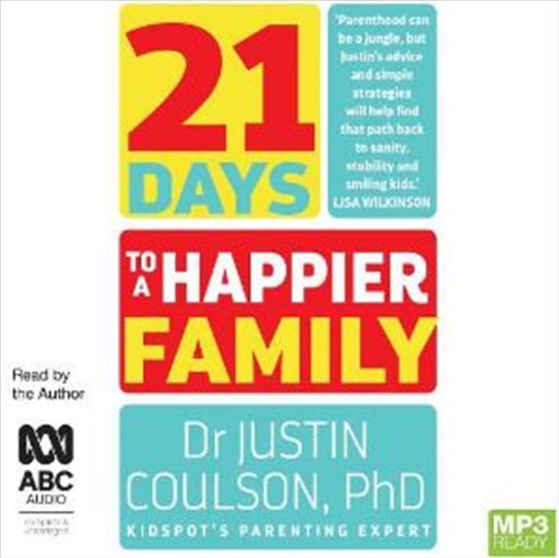 21 Days to a Happier Family/Product Detail/Self Help & Personal Development