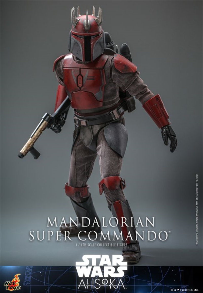 Star Wars: Ashaoka - Mandalorian Super Commando 1:6 Scale Collectable Action Figure/Product Detail/Figurines