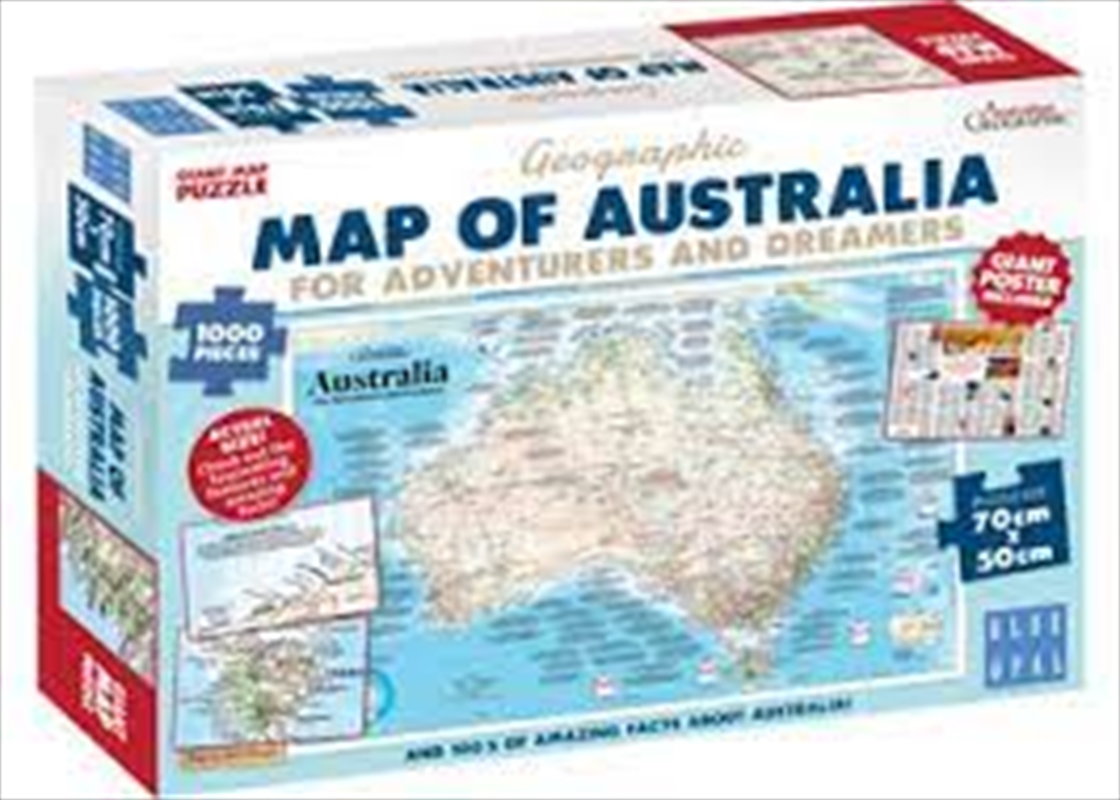 Adventures Dreamers Map Poster 1000 Piece Puzzle/Product Detail/Art and Icons