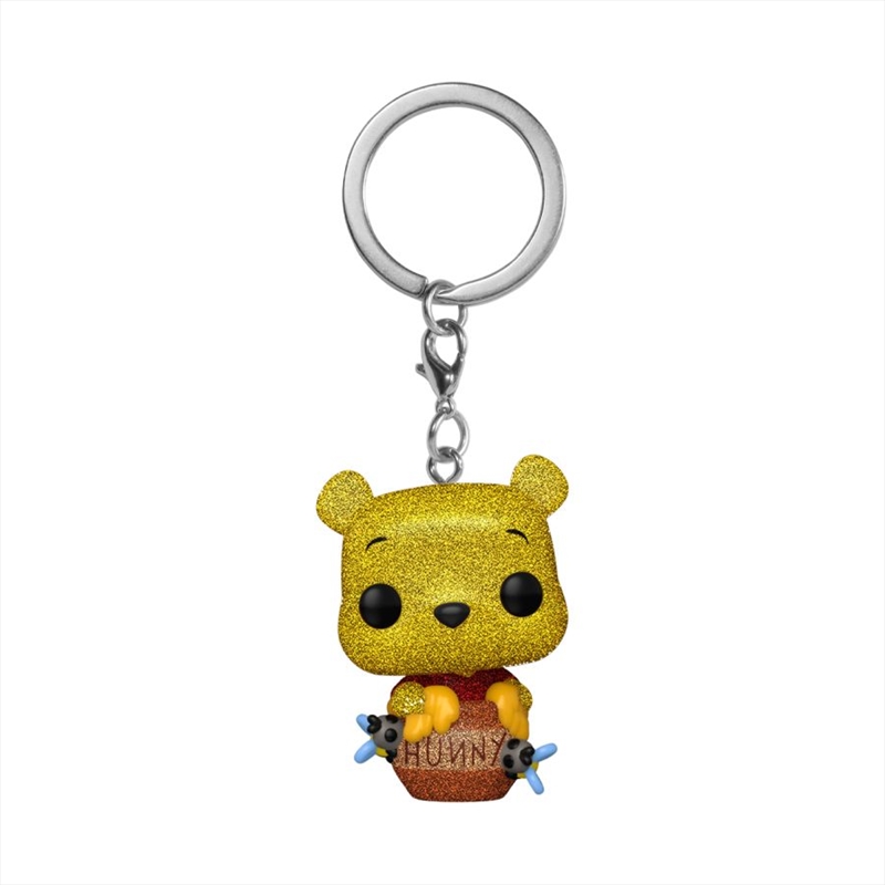 Winnie the Pooh - Winnie The Pooh US Exclusive Diamond Glitter Pop! Keychain [RS]/Product Detail/Movies