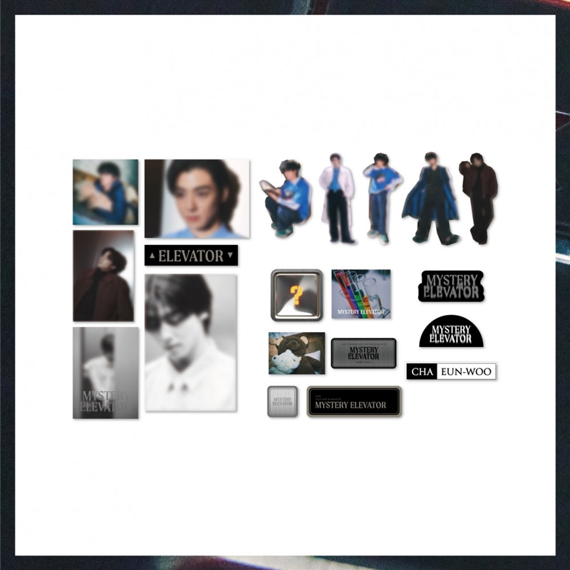 Cha-Eun-Woo - 2024 Just One 10 Minute Mystery Elevator Sticker Pack/Product Detail/KPOP Merch