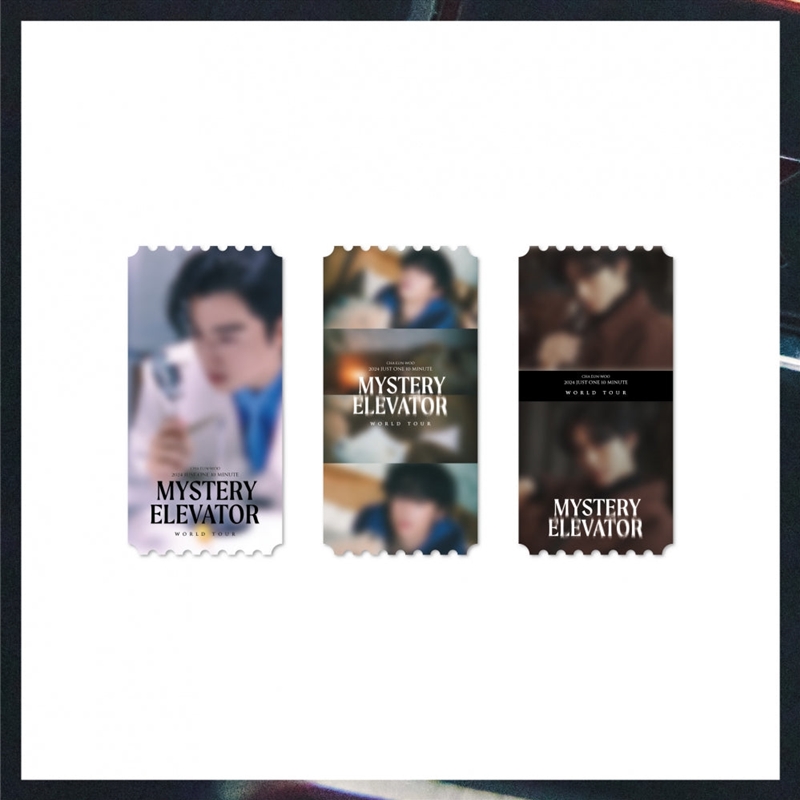 Cha-Eun-Woo - 2024 Just One 10 Minute Mystery Elevator Ticket C Ver./Product Detail/KPOP Merch