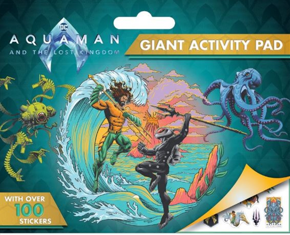 Aquaman And The Lost Kingdom: Giant Activity Pad (Dc Comics)/Product Detail/Kids Activity Books
