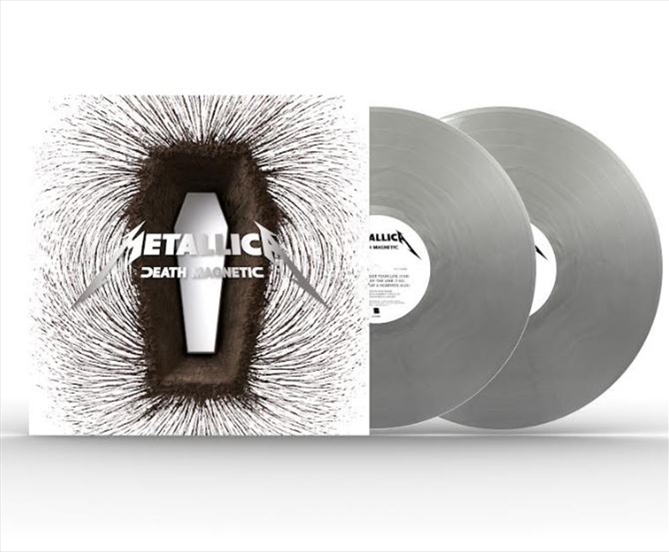 Death Magnetic - Magnetic Silver Vinyl/Product Detail/Hard Rock