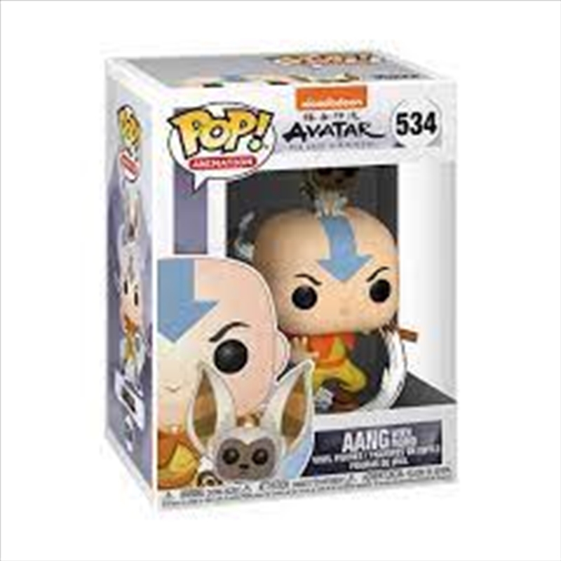 Avatar The Last Airbender - Aang with Momo Pop! Vinyl/Product Detail/TV