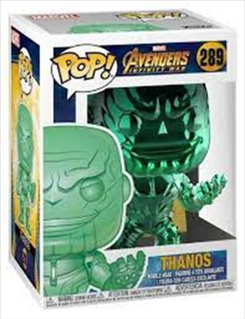 Avengers 3: Infinity War - Thanos Green Chrome US Exclusive Pop! Vinyl [RS]/Product Detail/Movies
