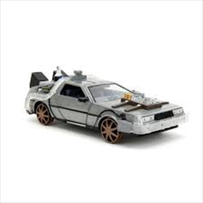 Back to the Future 3 - Delorean 1:24 Diecast Vehicle (with Sound)/Product Detail/Figurines