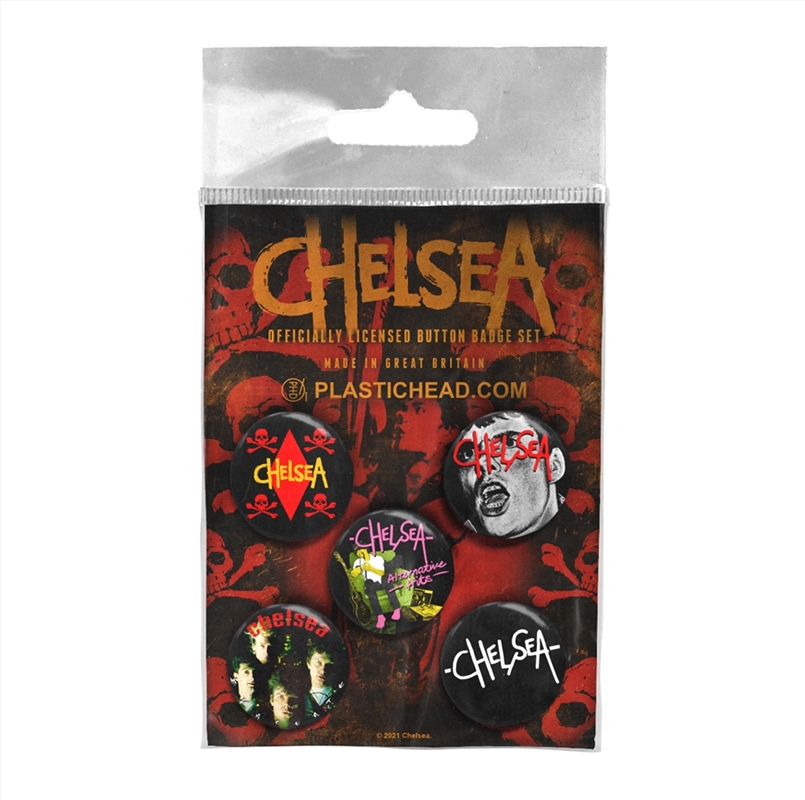 Chelsea Button Badge Set/Product Detail/Buttons & Pins