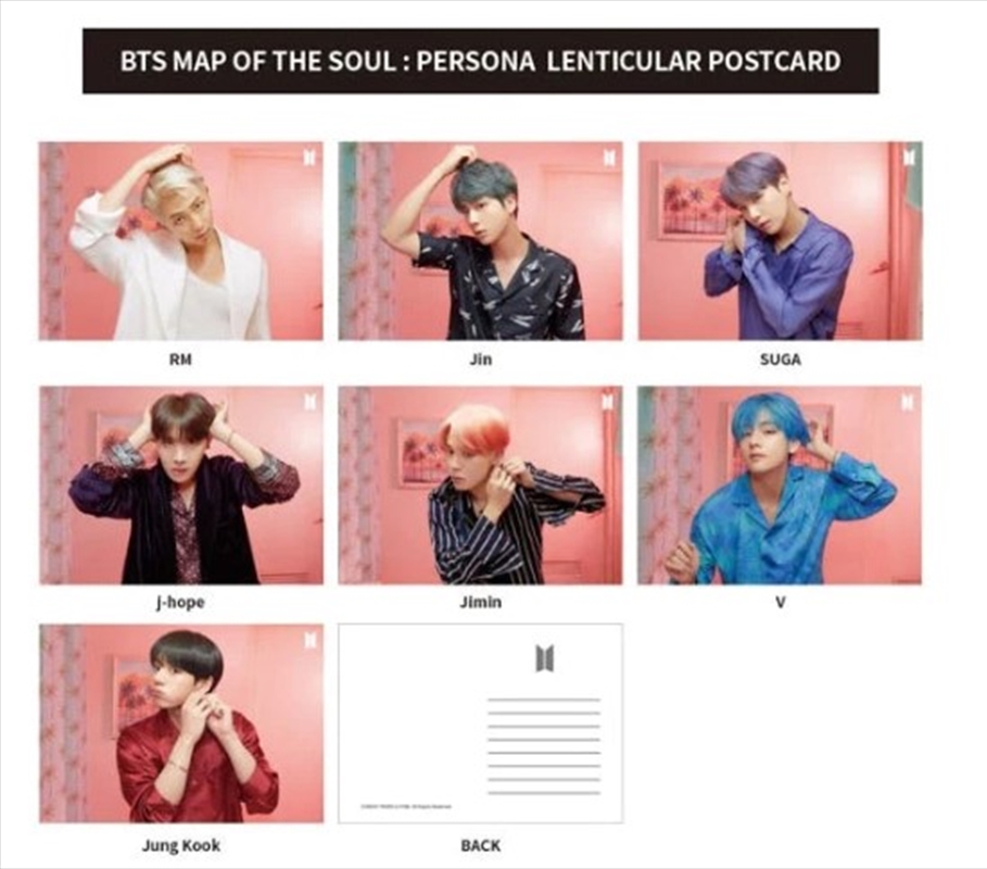 Bts - Lenticular Postcard (Persona) (Rm)/Product Detail/Stationery