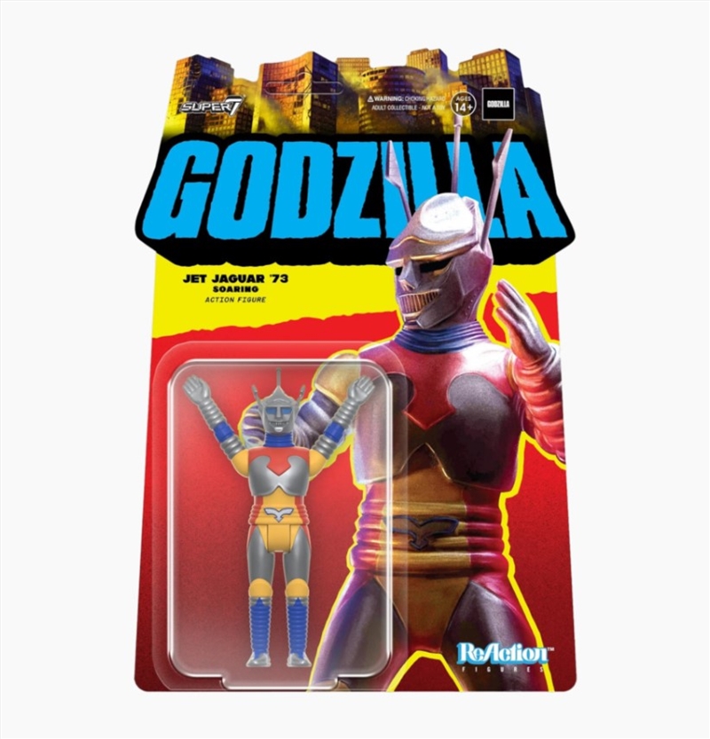 Godzilla - Toho Jet Jaguar '73 Soaring Reaction 3.75" Figure/Product Detail/Figurines