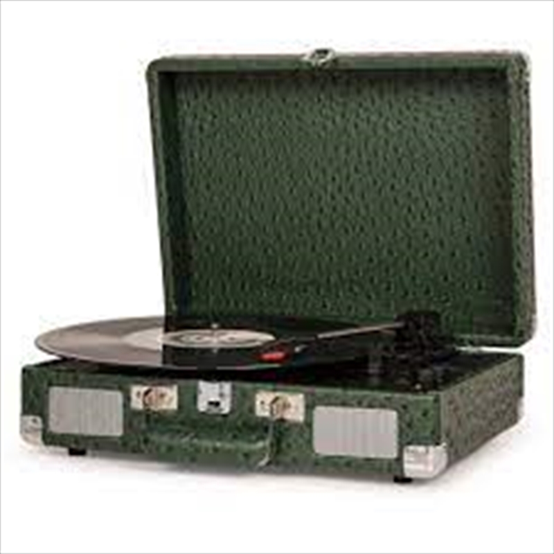 Crosley Cruiser Plus Bluetooth Turntable 3 Speed Ostrich Green/Product Detail/Turntables