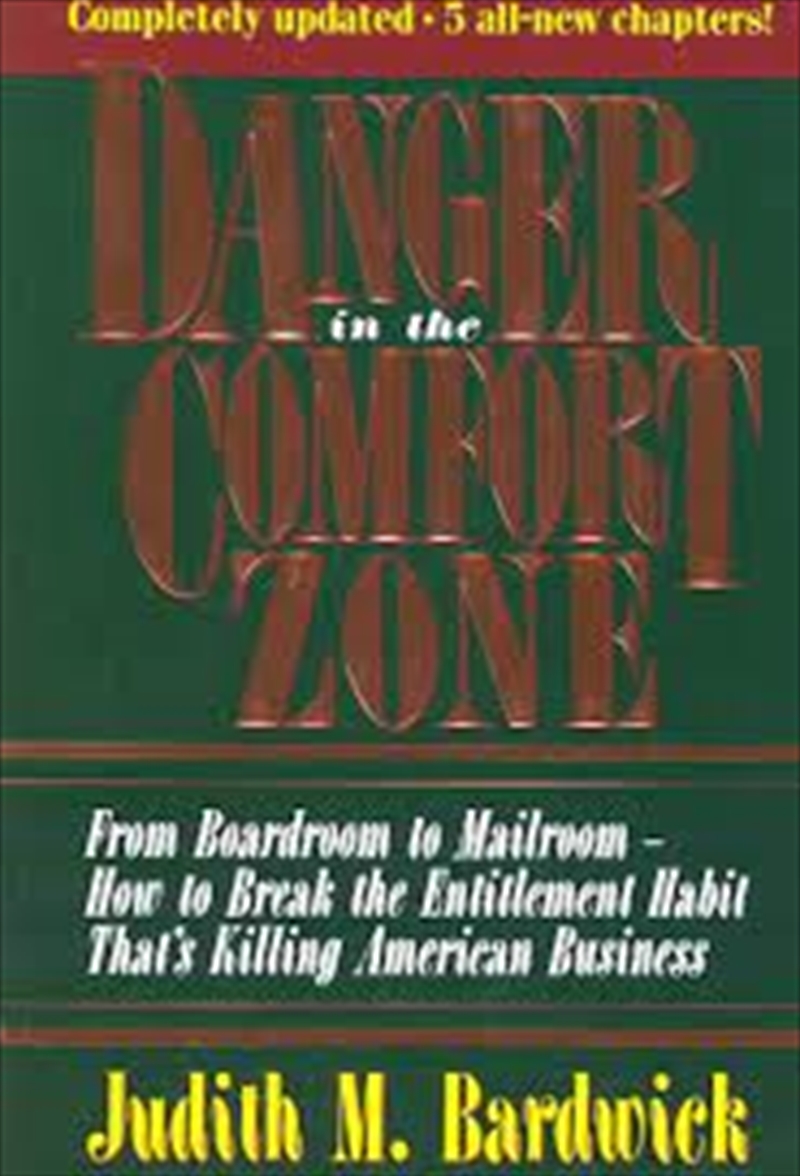 Danger In The Comfort Zone/Product Detail/Business Leadership & Management