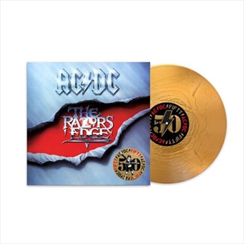 Razors Edge - 50th Anniversary Gold Nugget Vinyl/Product Detail/Hard Rock