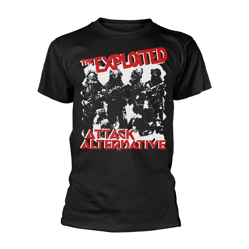 Attack: Black - MEDIUM/Product Detail/Shirts