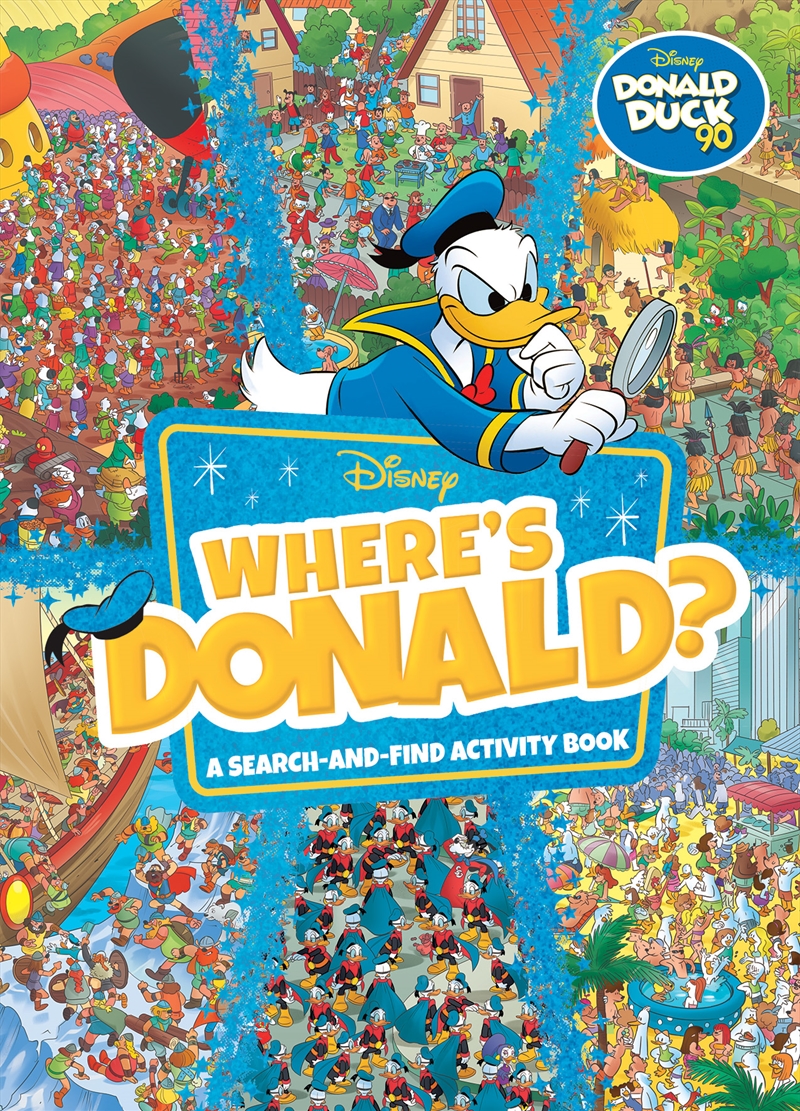Where's Donald?: A Search-And-Find Activity Book (Disney: Donald 90th)/Product Detail/Kids Activity Books