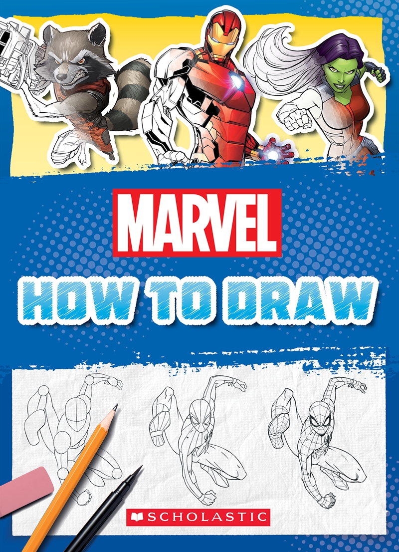 Marvel: How To Draw/Product Detail/Kids Activity Books