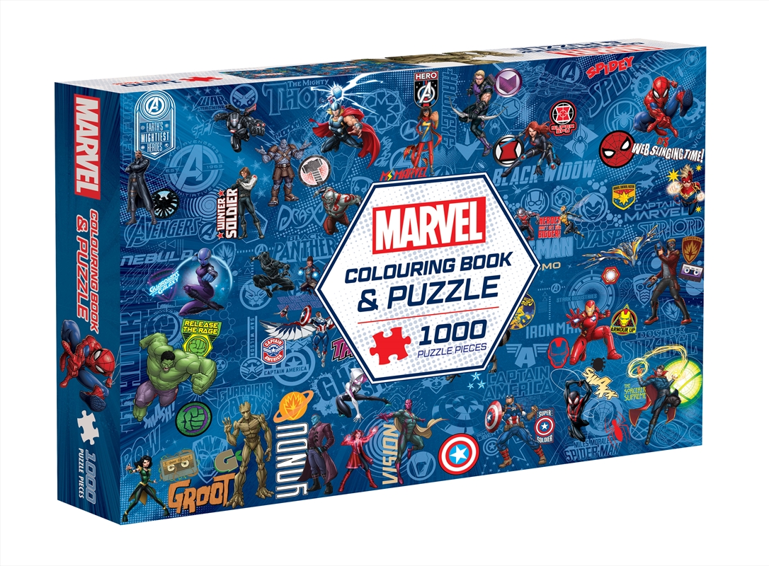 Marvel: Adult Book & Puzzle (1000 Pieces)/Product Detail/Jigsaw Puzzles