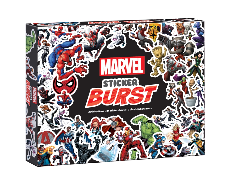 Marvel: Sticker Burst/Product Detail/Kids Activity Books