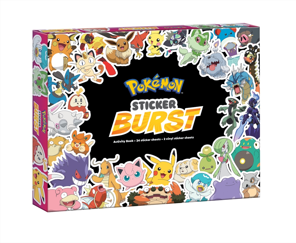 Pokemon: Sticker Burst/Product Detail/Kids Activity Books