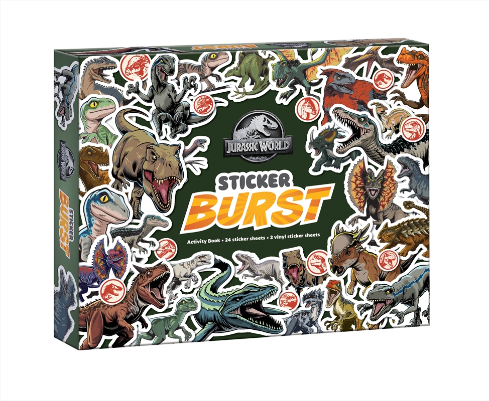 Jurassic World: Sticker Burst (Universal)/Product Detail/Kids Activity Books