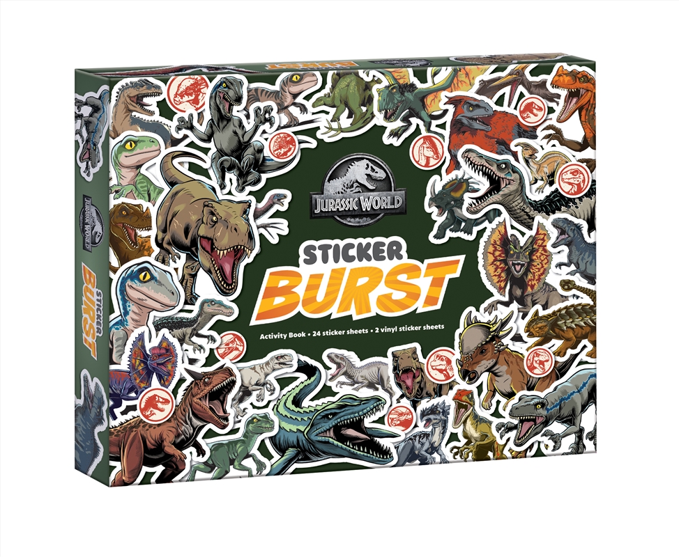 Jurassic World: Sticker Burst (Universal)/Product Detail/Kids Activity Books