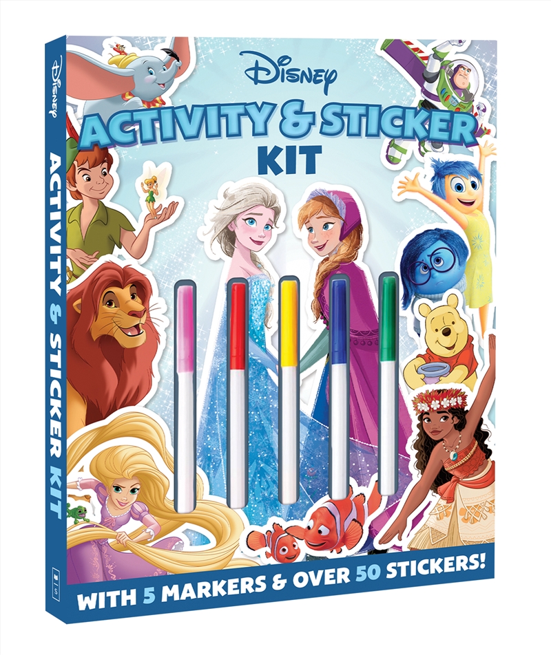 Disney: Activity & Sticker Kit/Product Detail/Kids Activity Books