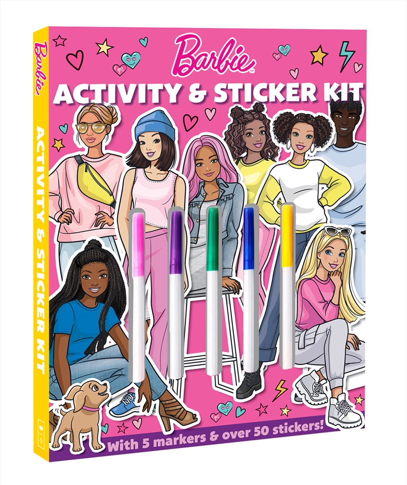 Barbie: Activity & Sticker Kit (Mattel)/Product Detail/Kids Activity Books