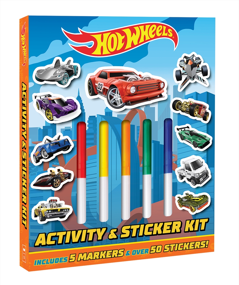 Hot Wheels: Activity & Sticker Kit (Mattel)/Product Detail/Kids Activity Books
