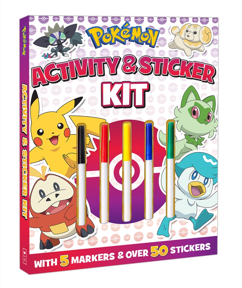 Pokemon: Activity & Sticker Kit/Product Detail/Kids Activity Books