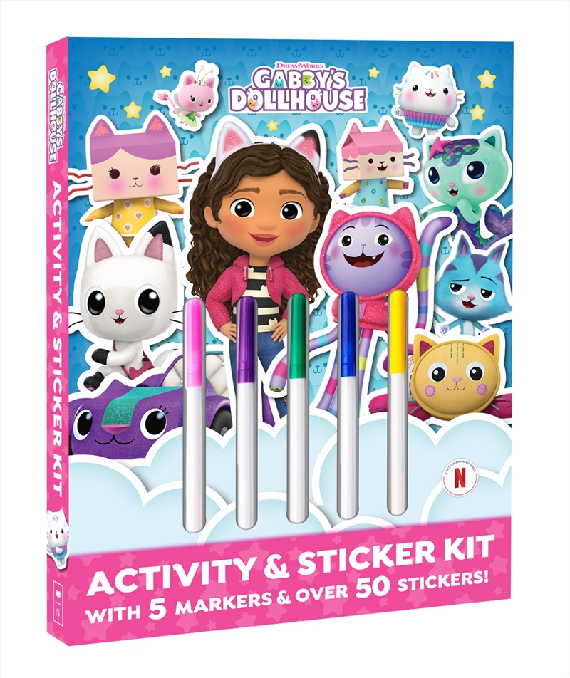 Gabby's Dollhouse: Activity & Sticker Kit (Dreamworks)/Product Detail/Kids Activity Books