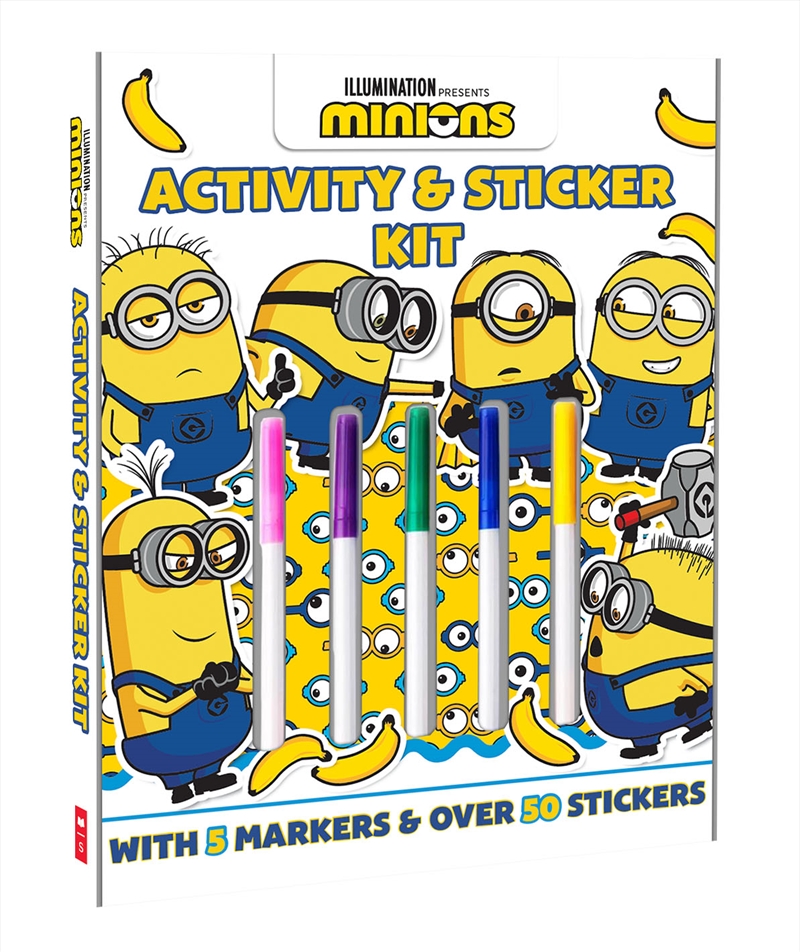 Minions: Activity & Sticker Kit (Universal)/Product Detail/Kids Activity Books