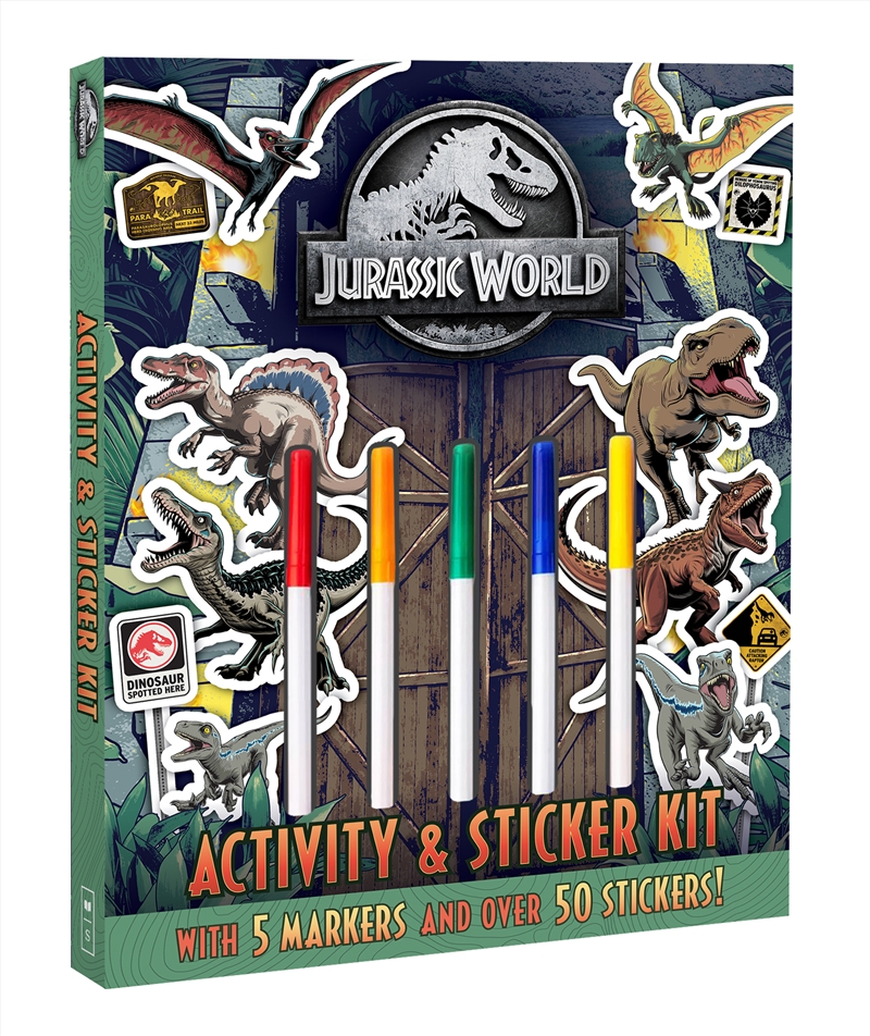 Jurassic World: Activity & Sticker Kit (Universal)/Product Detail/Kids Activity Books