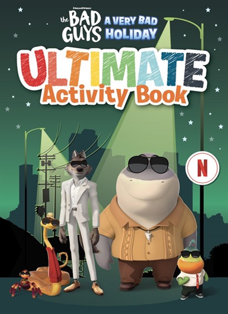 The  Bad Guys: A Very Bad Holiday: Ultimate Activity Book (DreamWorks)/Product Detail/Kids Activity Books