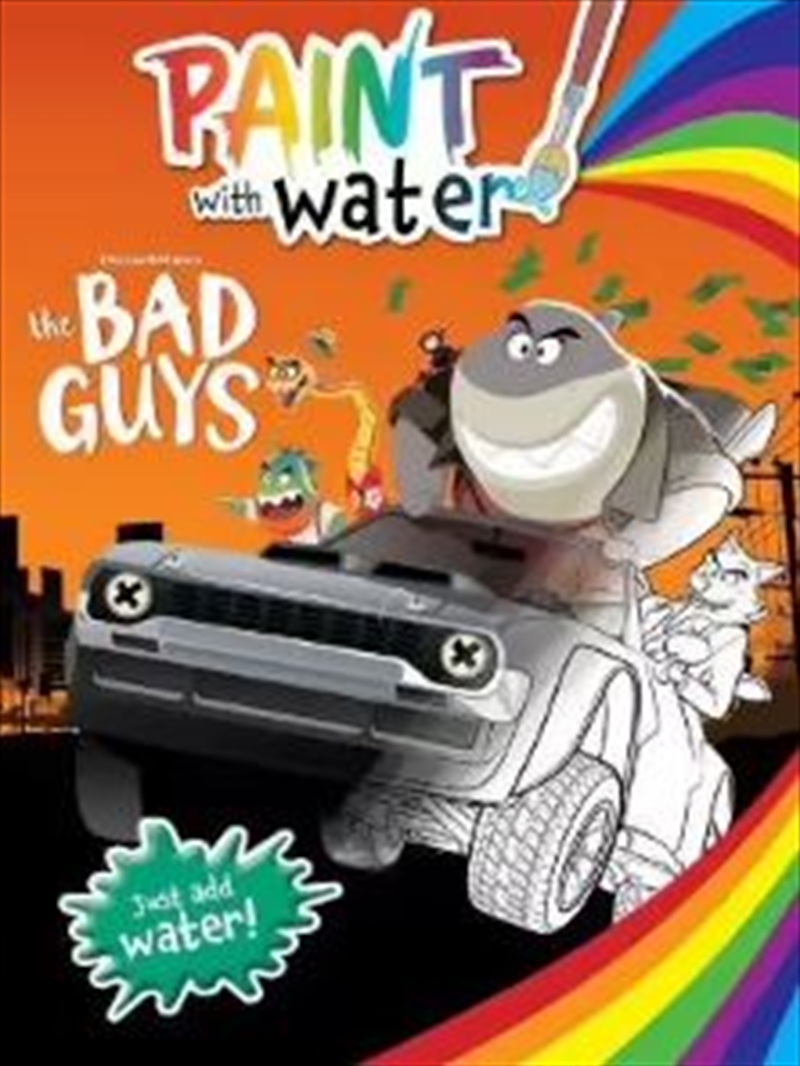 The Bad Guys: Paint With Water (DreamWorks)/Product Detail/Kids Activity Books
