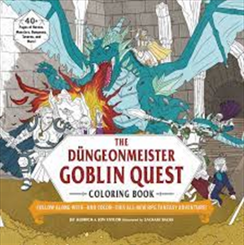 Dungeonmeister Goblin Quest Coloring Book/Product Detail/Adults Colouring