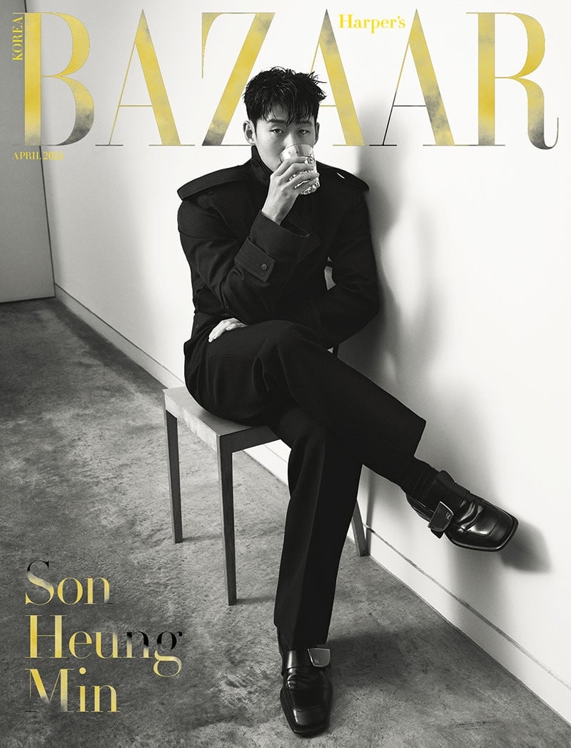 Bazaar [A] 2024.4 (Cover : Son Heung Min)/Product Detail/World