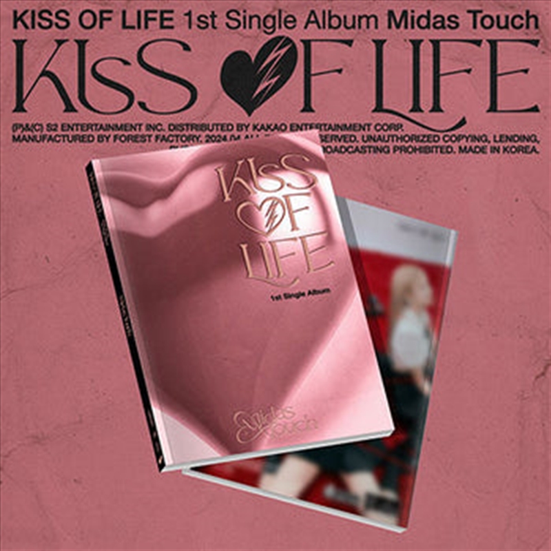 Kiss Of Life - [Midas Touch] (Photobook Ver.) 1St Single Album/Product Detail/World