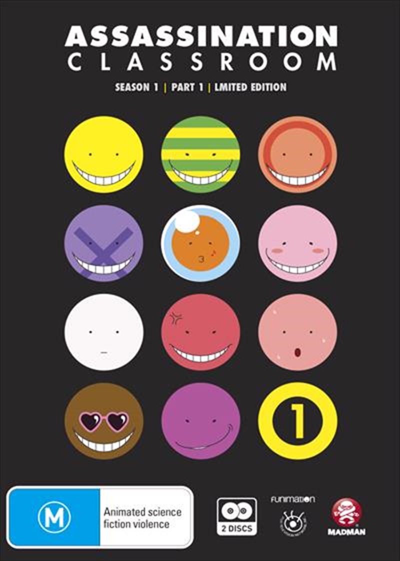 Assassination Classroom - Part 1 - Eps 1-11 - Limited Edition/Product Detail/Anime