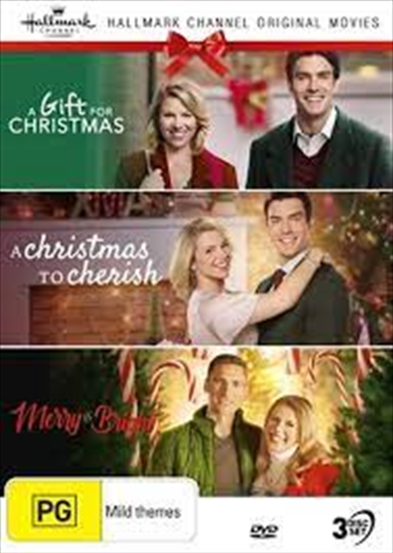 Hallmark Christmas - A Gift For Christmas /  A Christmas To Cherish / Merry and Bright - Collection/Product Detail/Drama