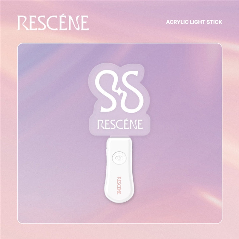 Rescene - Official Acrylic Light Stick/Product Detail/KPOP Merch