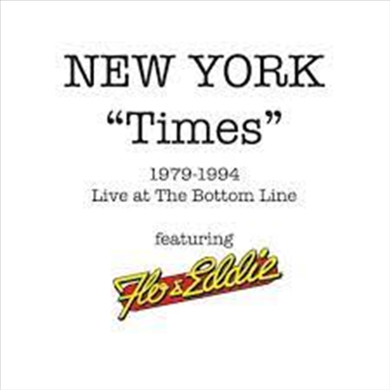 New York "Times": 1979-1994 Live at the Bottom Line/Product Detail/Pop